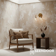 Merin Metal & Glass Sculptural Wall Sconce for Vanity & Bathroom